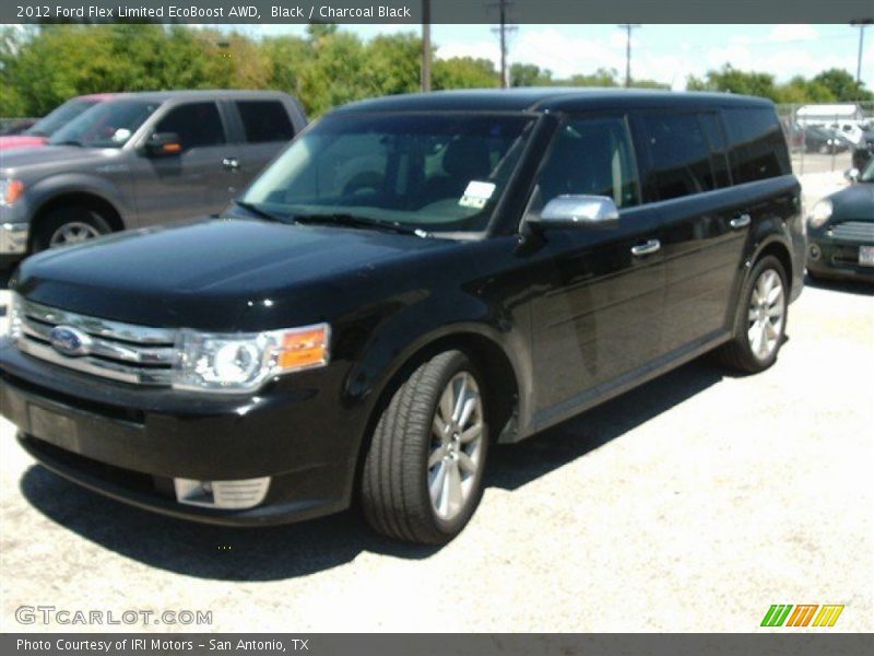 Black / Charcoal Black 2012 Ford Flex Limited EcoBoost AWD