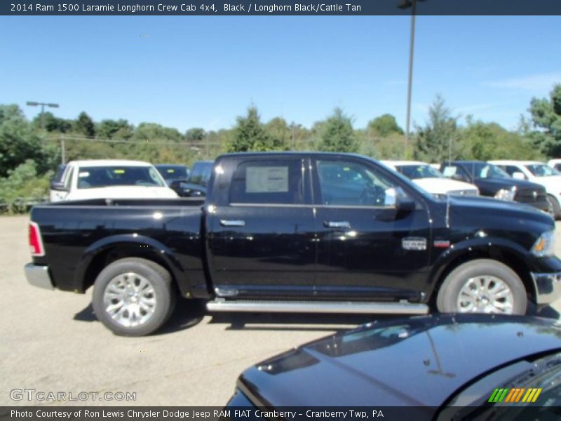 Black / Longhorn Black/Cattle Tan 2014 Ram 1500 Laramie Longhorn Crew Cab 4x4