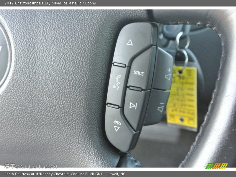 Silver Ice Metallic / Ebony 2012 Chevrolet Impala LT