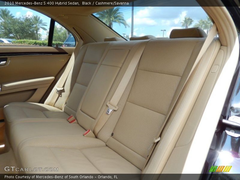 Black / Cashmere/Savanna 2010 Mercedes-Benz S 400 Hybrid Sedan