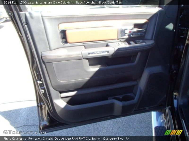 Black / Longhorn Black/Cattle Tan 2014 Ram 1500 Laramie Longhorn Crew Cab 4x4