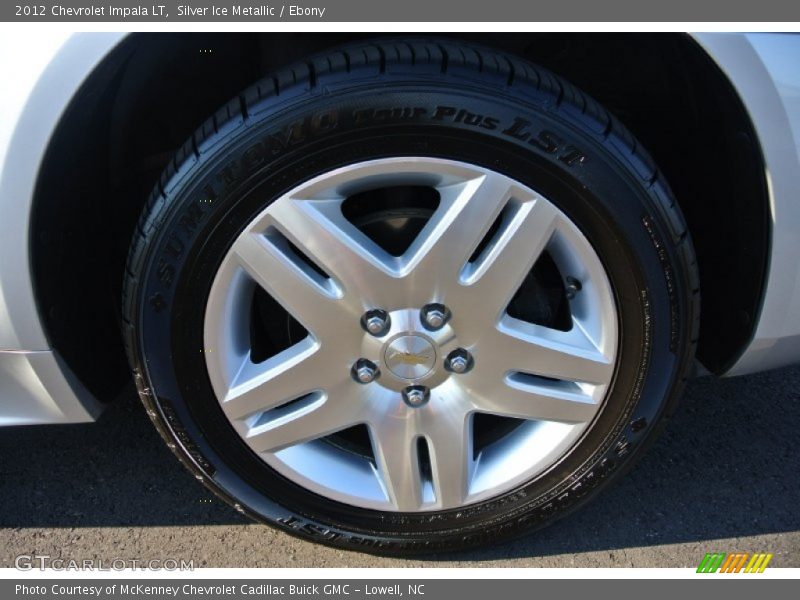 Silver Ice Metallic / Ebony 2012 Chevrolet Impala LT