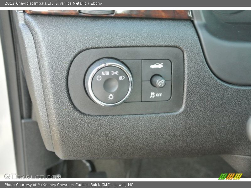 Silver Ice Metallic / Ebony 2012 Chevrolet Impala LT