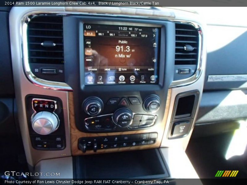 Controls of 2014 1500 Laramie Longhorn Crew Cab 4x4