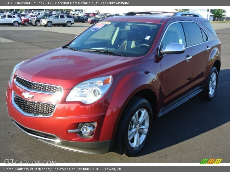 Cardinal Red Metallic / Jet Black/Brownstone 2010 Chevrolet Equinox LTZ