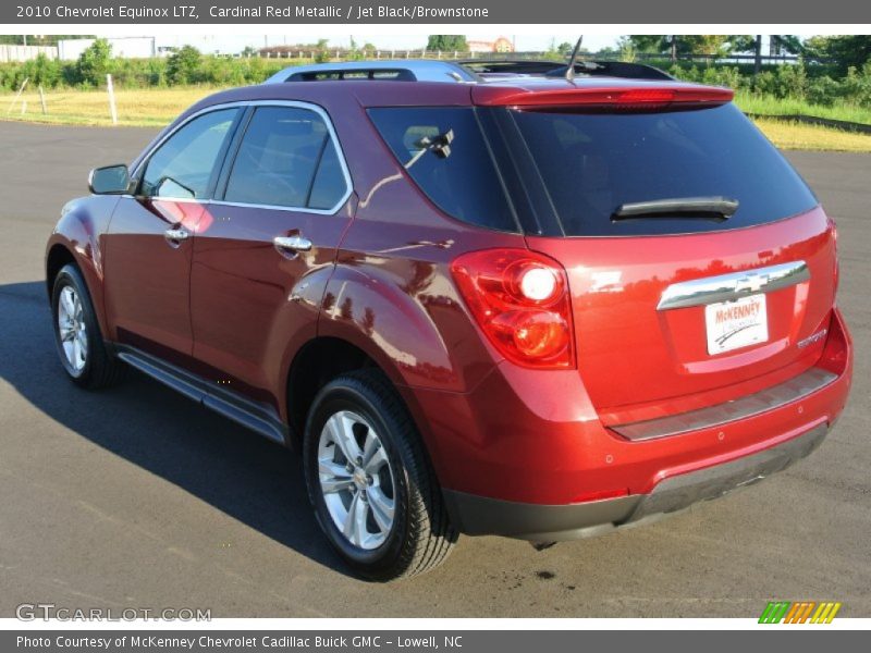 Cardinal Red Metallic / Jet Black/Brownstone 2010 Chevrolet Equinox LTZ