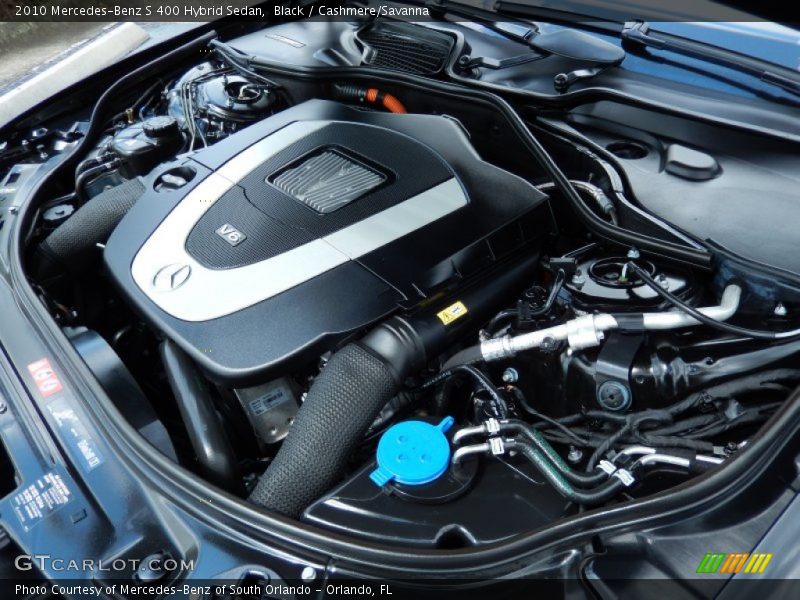 Black / Cashmere/Savanna 2010 Mercedes-Benz S 400 Hybrid Sedan
