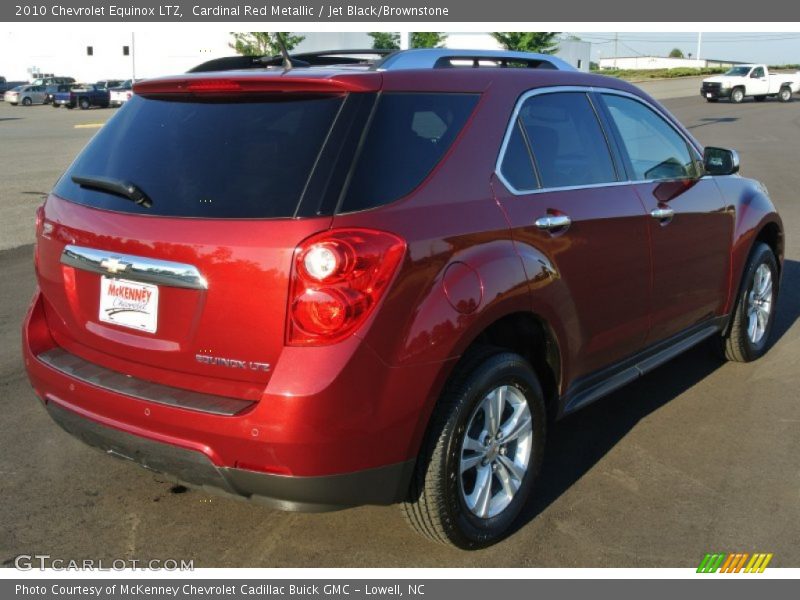 Cardinal Red Metallic / Jet Black/Brownstone 2010 Chevrolet Equinox LTZ
