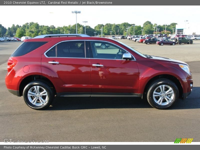 Cardinal Red Metallic / Jet Black/Brownstone 2010 Chevrolet Equinox LTZ