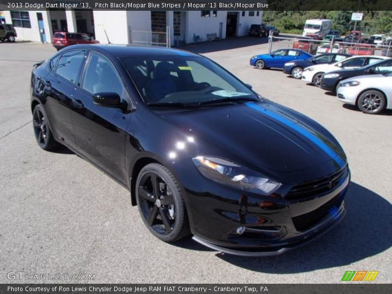 Front 3/4 View of 2013 Dart Mopar '13