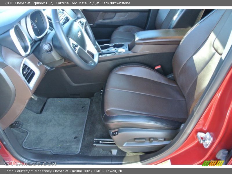 Cardinal Red Metallic / Jet Black/Brownstone 2010 Chevrolet Equinox LTZ