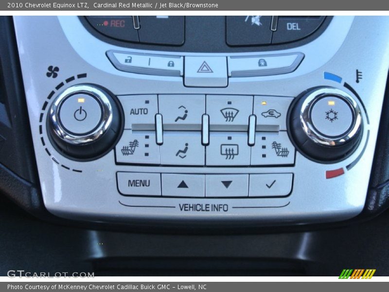 Cardinal Red Metallic / Jet Black/Brownstone 2010 Chevrolet Equinox LTZ