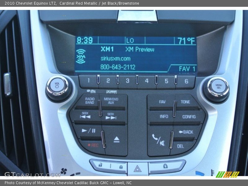 Cardinal Red Metallic / Jet Black/Brownstone 2010 Chevrolet Equinox LTZ