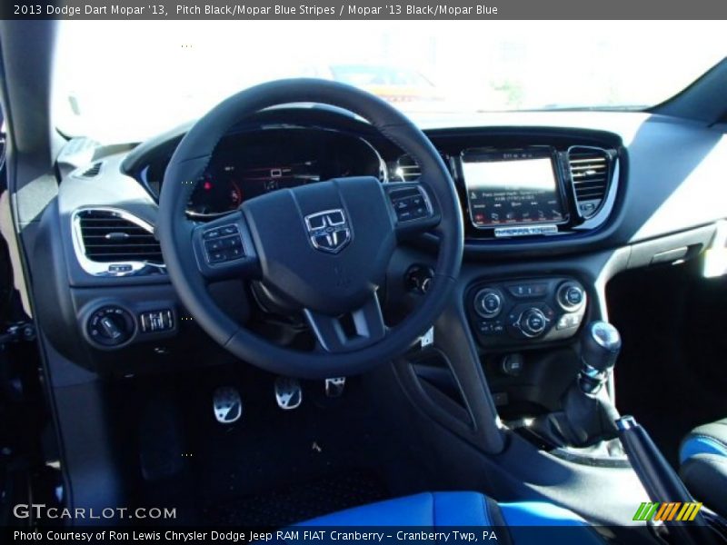 Dashboard of 2013 Dart Mopar '13