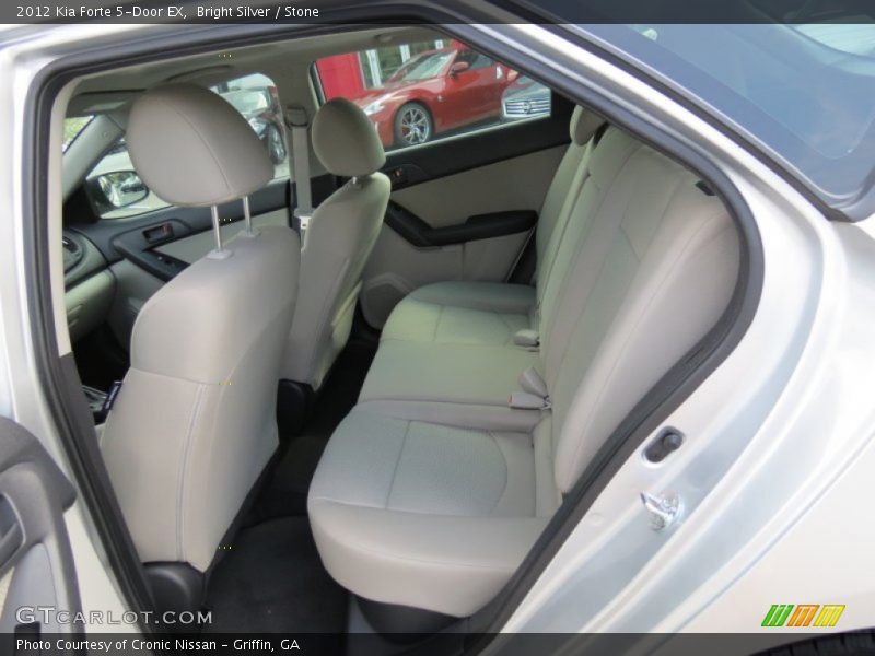 Rear Seat of 2012 Forte 5-Door EX