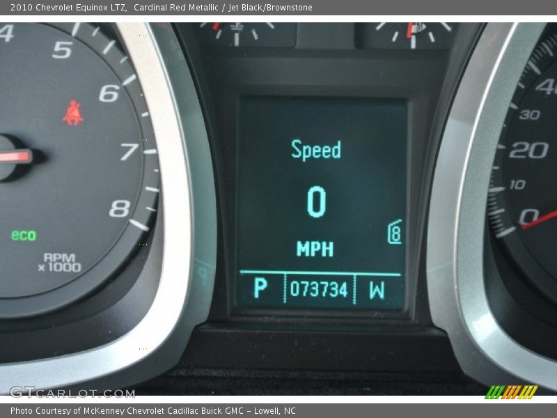Cardinal Red Metallic / Jet Black/Brownstone 2010 Chevrolet Equinox LTZ