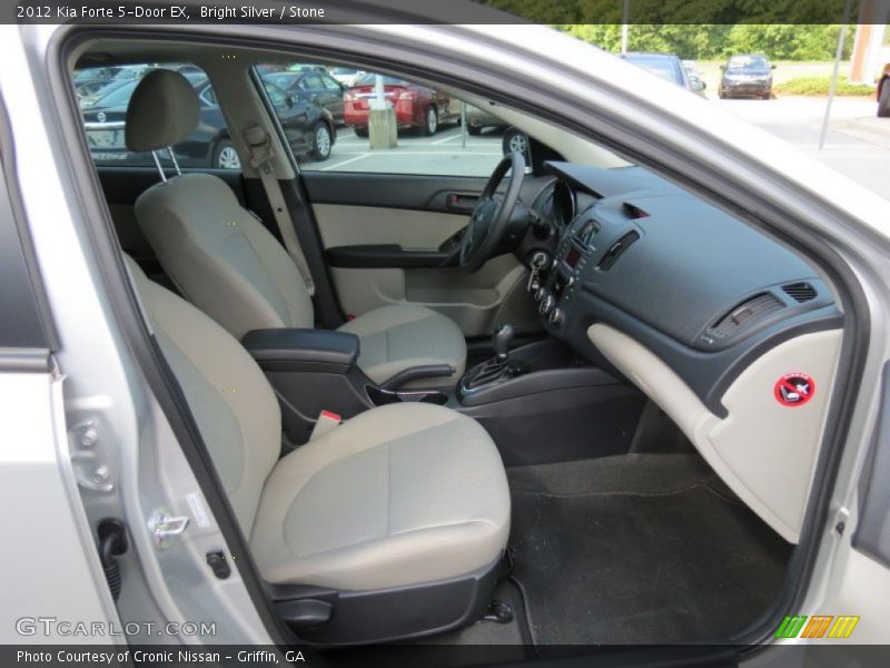 Front Seat of 2012 Forte 5-Door EX