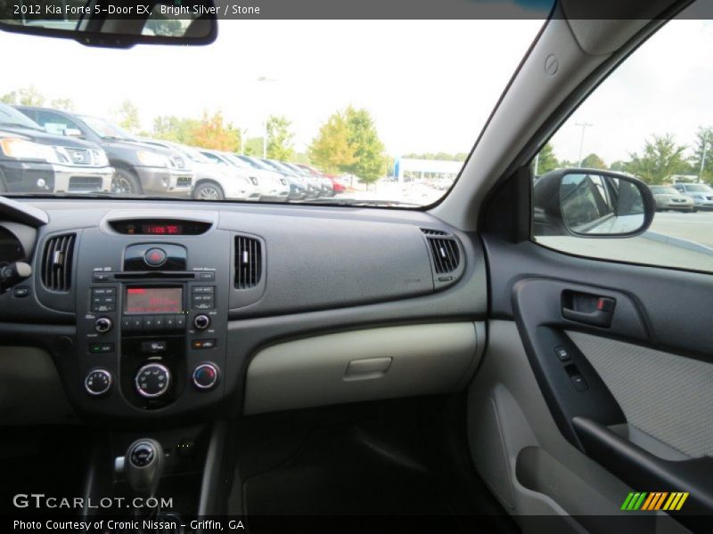 Bright Silver / Stone 2012 Kia Forte 5-Door EX