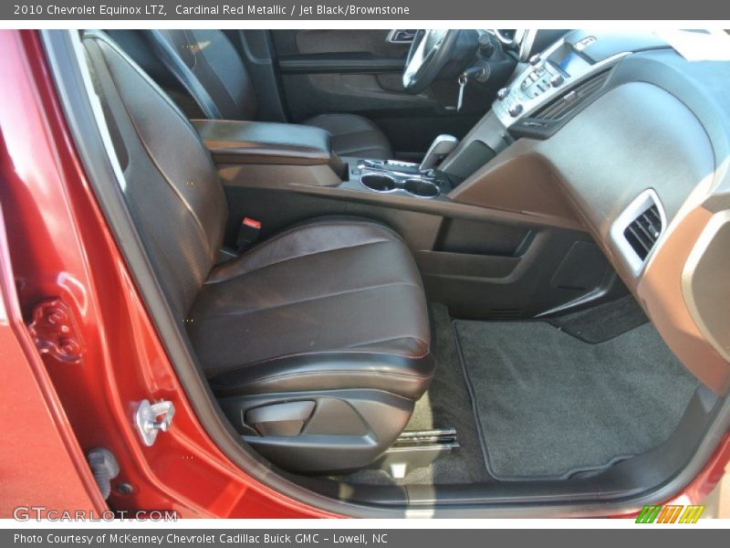 Cardinal Red Metallic / Jet Black/Brownstone 2010 Chevrolet Equinox LTZ
