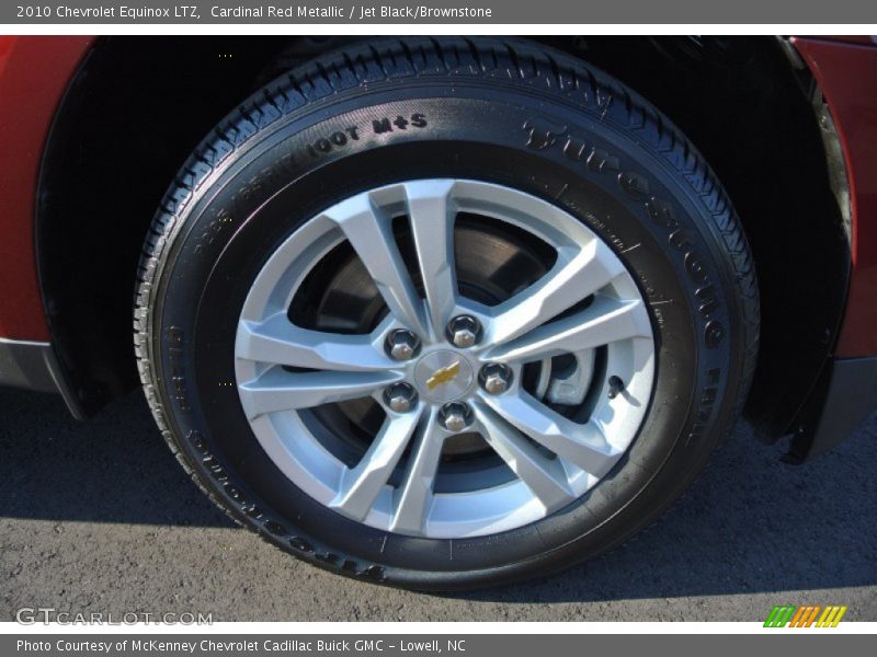 Cardinal Red Metallic / Jet Black/Brownstone 2010 Chevrolet Equinox LTZ