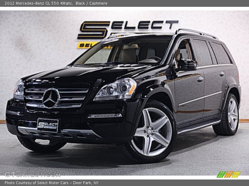 Black / Cashmere 2012 Mercedes-Benz GL 550 4Matic