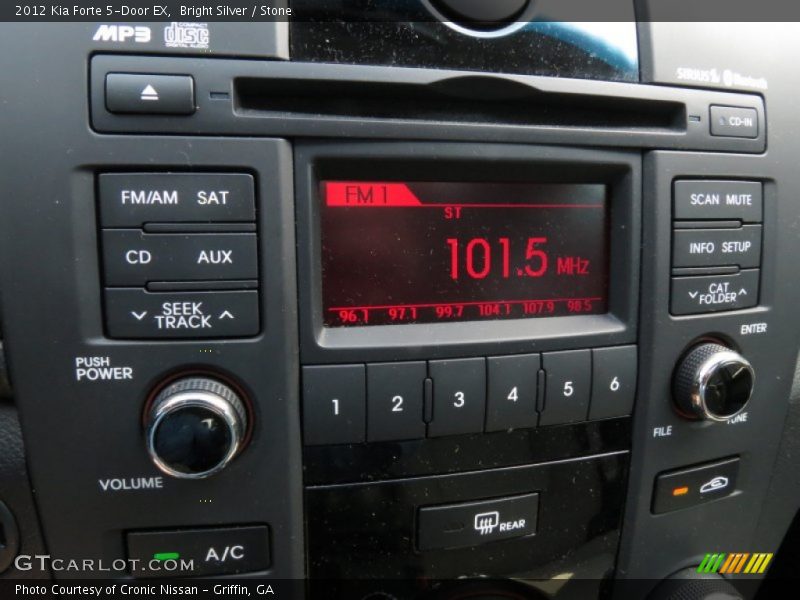 Audio System of 2012 Forte 5-Door EX