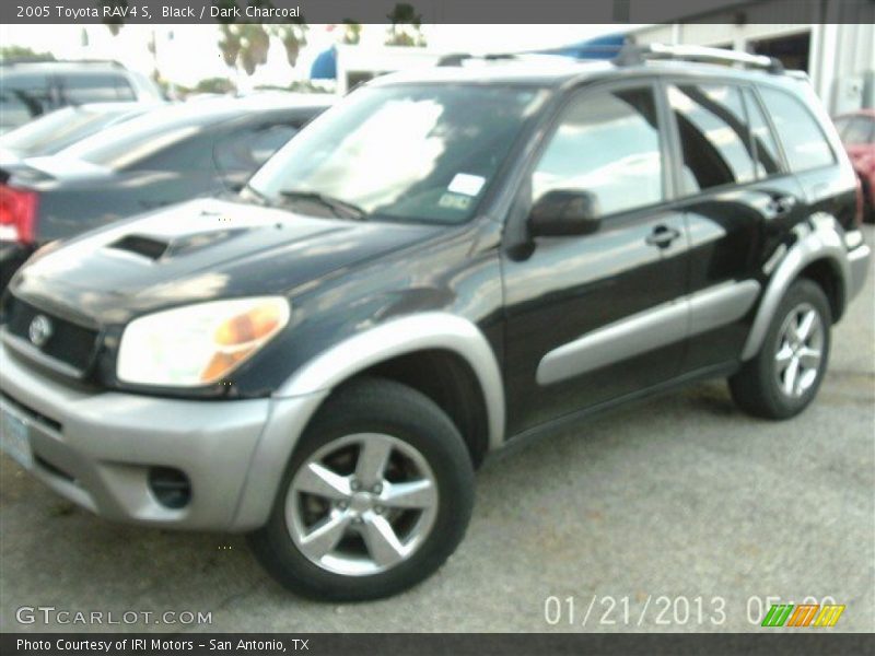 Black / Dark Charcoal 2005 Toyota RAV4 S