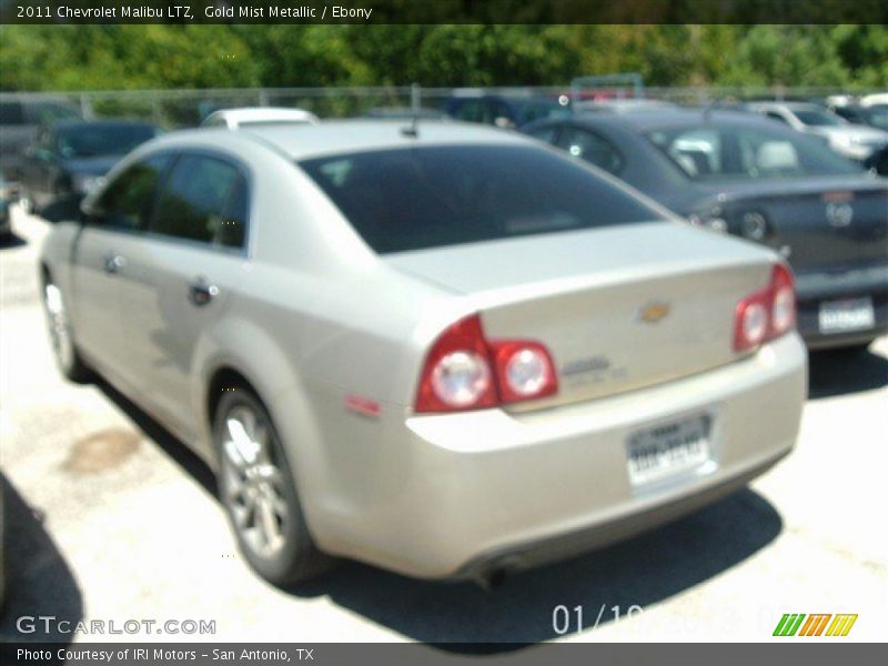Gold Mist Metallic / Ebony 2011 Chevrolet Malibu LTZ