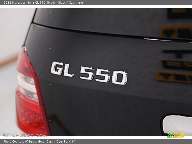 Black / Cashmere 2012 Mercedes-Benz GL 550 4Matic