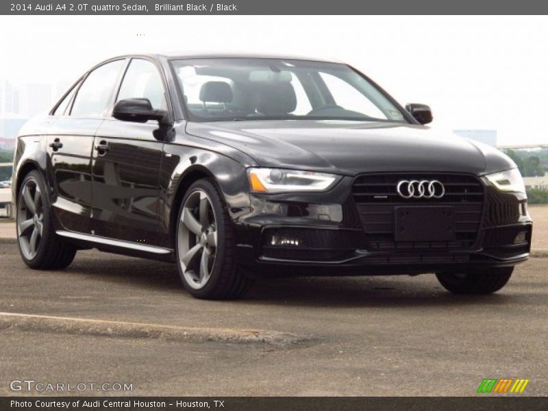 Brilliant Black / Black 2014 Audi A4 2.0T quattro Sedan