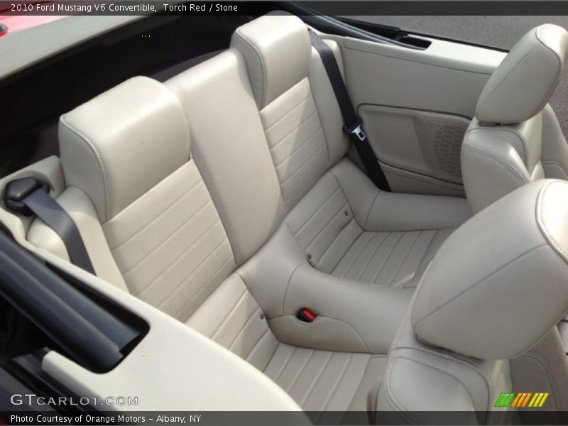 Torch Red / Stone 2010 Ford Mustang V6 Convertible