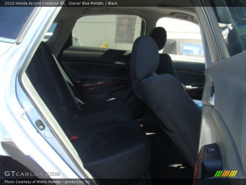 Glacier Blue Metallic / Black 2010 Honda Accord Crosstour EX