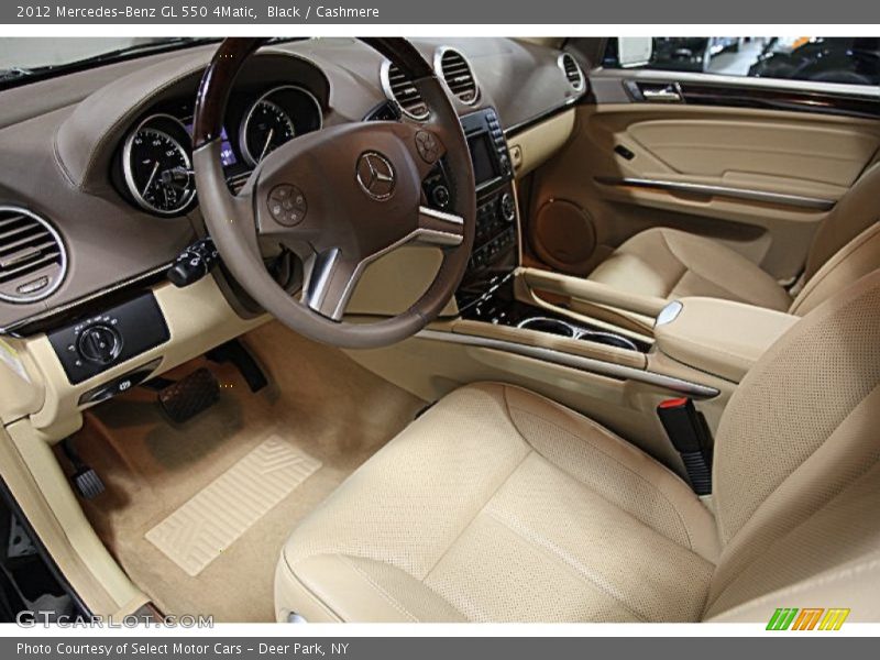 Black / Cashmere 2012 Mercedes-Benz GL 550 4Matic