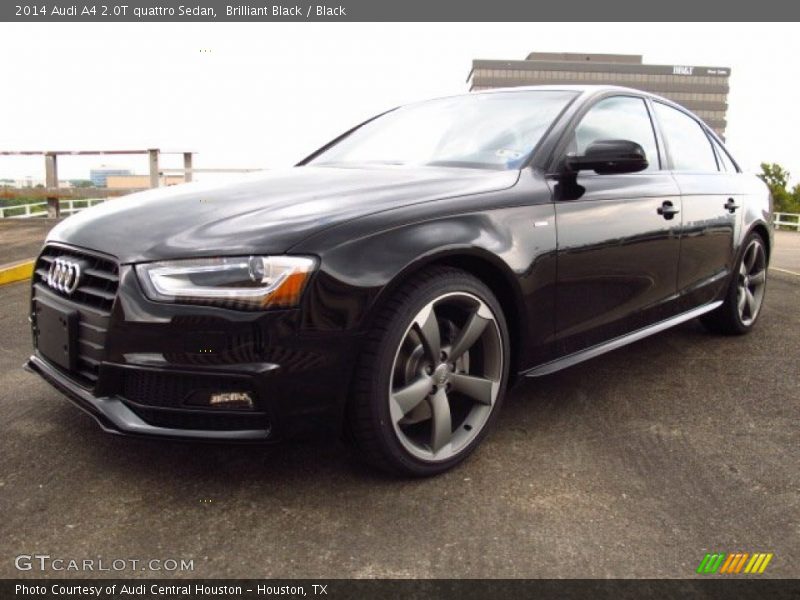 Brilliant Black / Black 2014 Audi A4 2.0T quattro Sedan