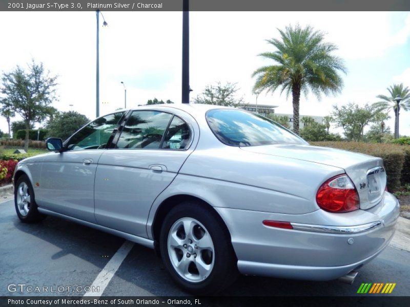Platinum Silver / Charcoal 2001 Jaguar S-Type 3.0