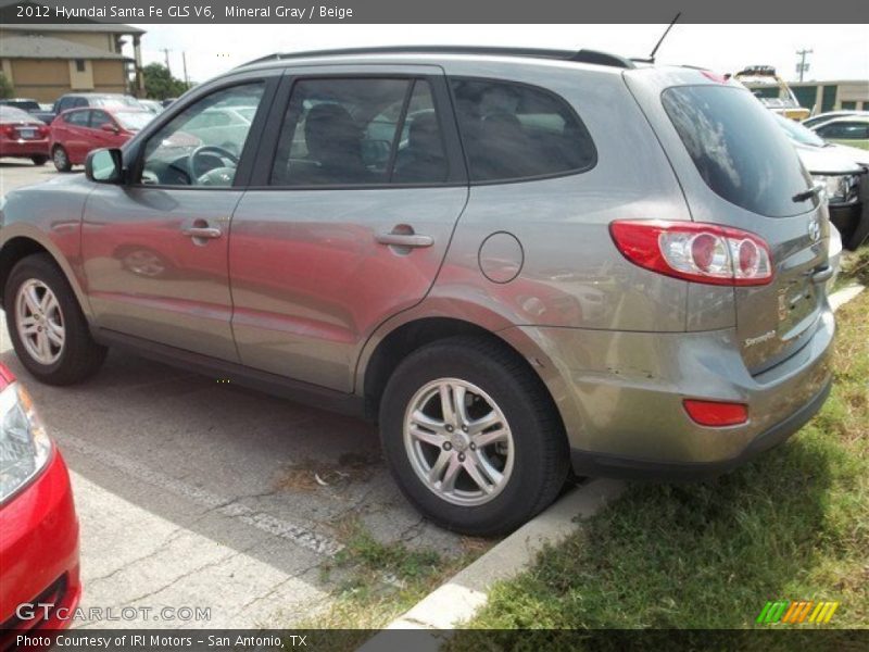 Mineral Gray / Beige 2012 Hyundai Santa Fe GLS V6