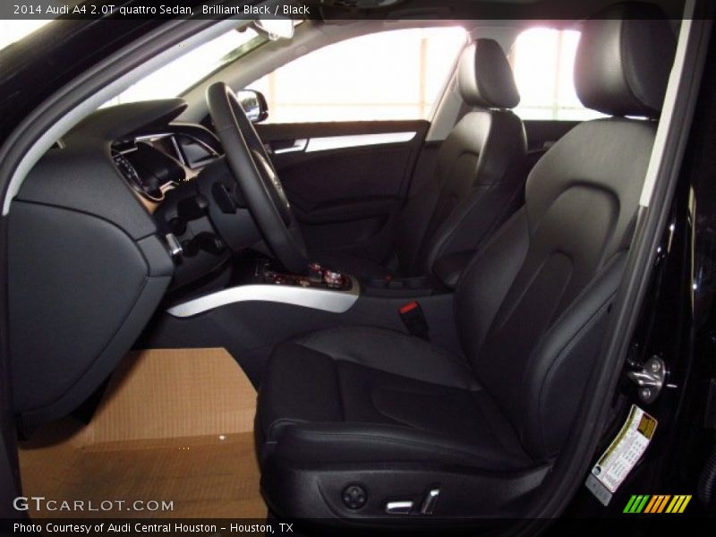 Brilliant Black / Black 2014 Audi A4 2.0T quattro Sedan