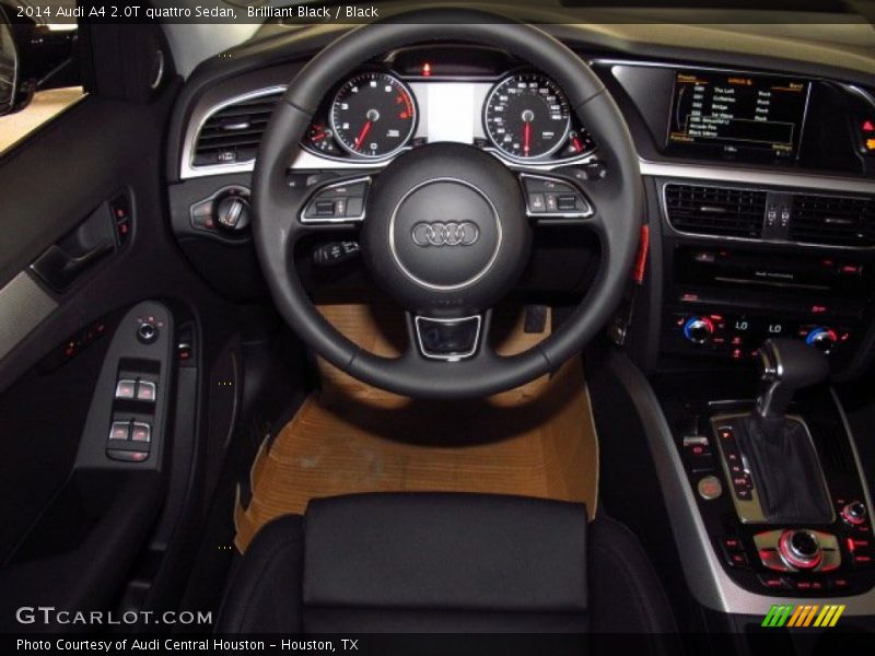 Brilliant Black / Black 2014 Audi A4 2.0T quattro Sedan