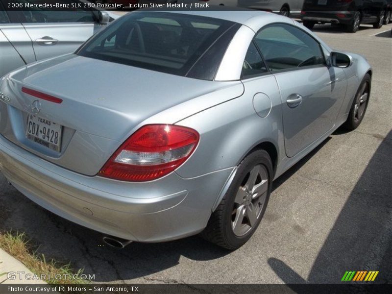 Iridium Silver Metallic / Black 2006 Mercedes-Benz SLK 280 Roadster