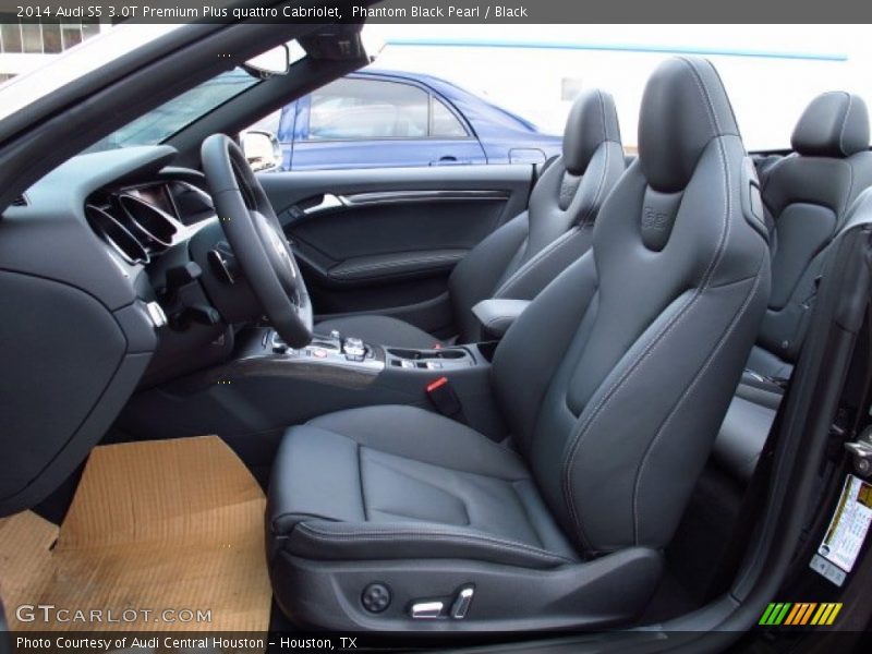 Front Seat of 2014 S5 3.0T Premium Plus quattro Cabriolet