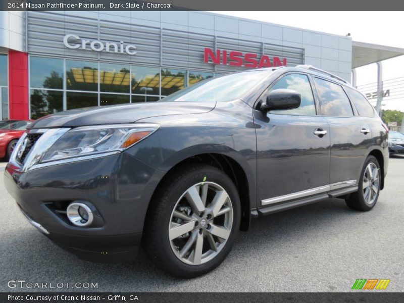Dark Slate / Charcoal 2014 Nissan Pathfinder Platinum