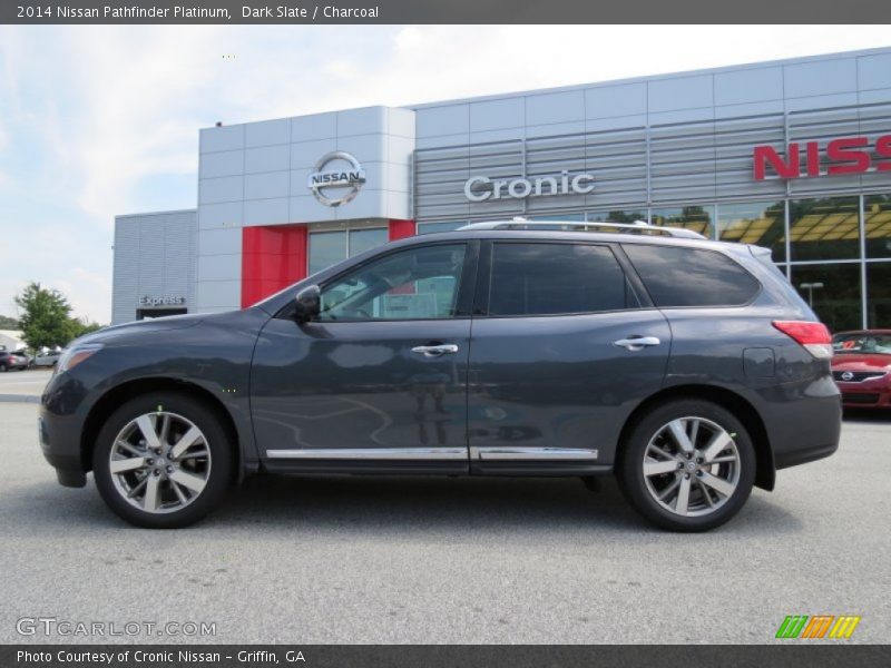 Dark Slate / Charcoal 2014 Nissan Pathfinder Platinum
