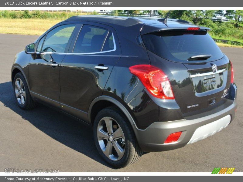 Carbon Black Metallic / Titanium 2013 Buick Encore Leather