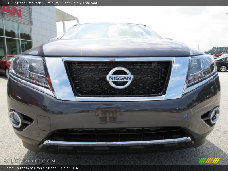 Dark Slate / Charcoal 2014 Nissan Pathfinder Platinum