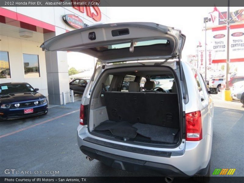 Alabaster Silver Metallic / Gray 2012 Honda Pilot EX