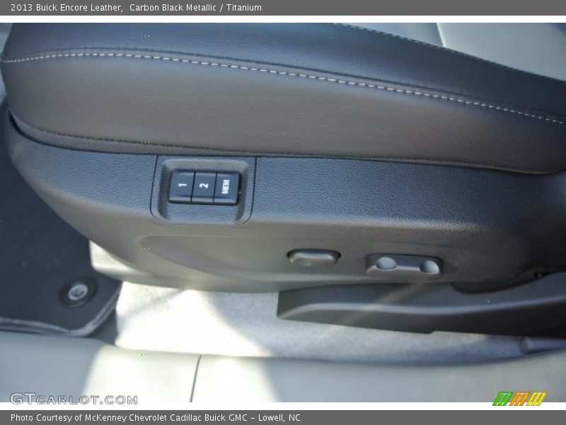 Carbon Black Metallic / Titanium 2013 Buick Encore Leather