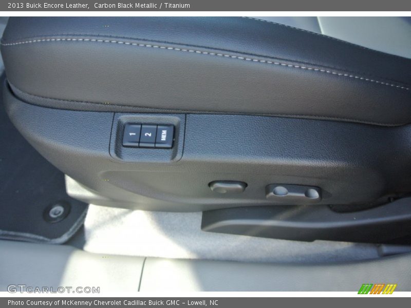 Carbon Black Metallic / Titanium 2013 Buick Encore Leather