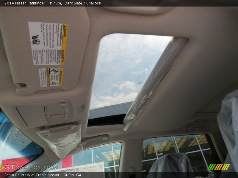 Dark Slate / Charcoal 2014 Nissan Pathfinder Platinum