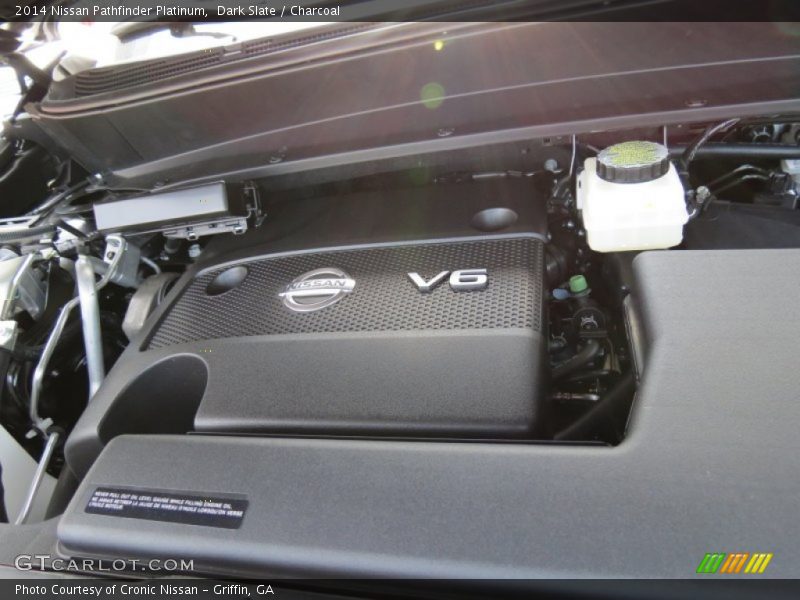 Dark Slate / Charcoal 2014 Nissan Pathfinder Platinum