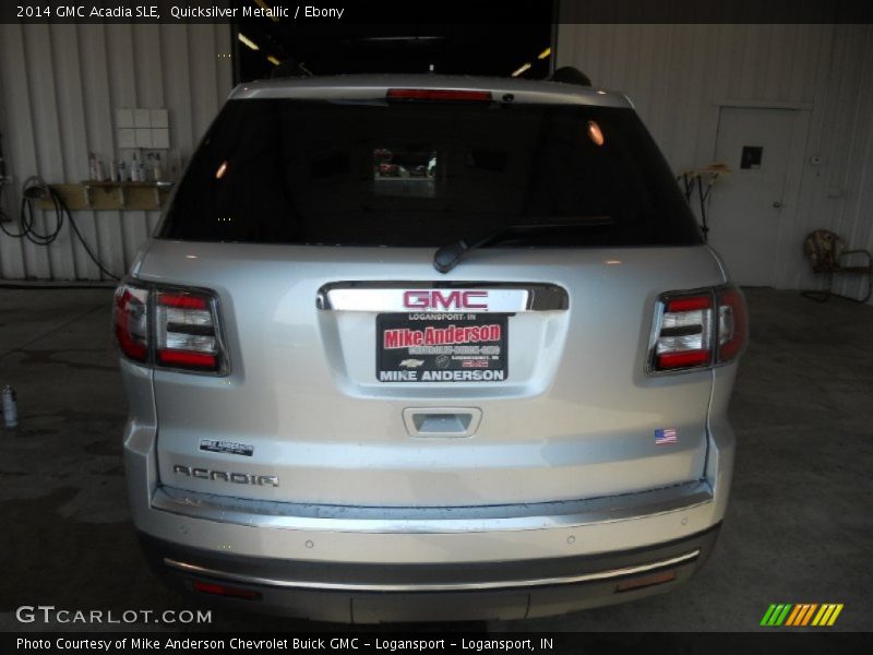 Quicksilver Metallic / Ebony 2014 GMC Acadia SLE